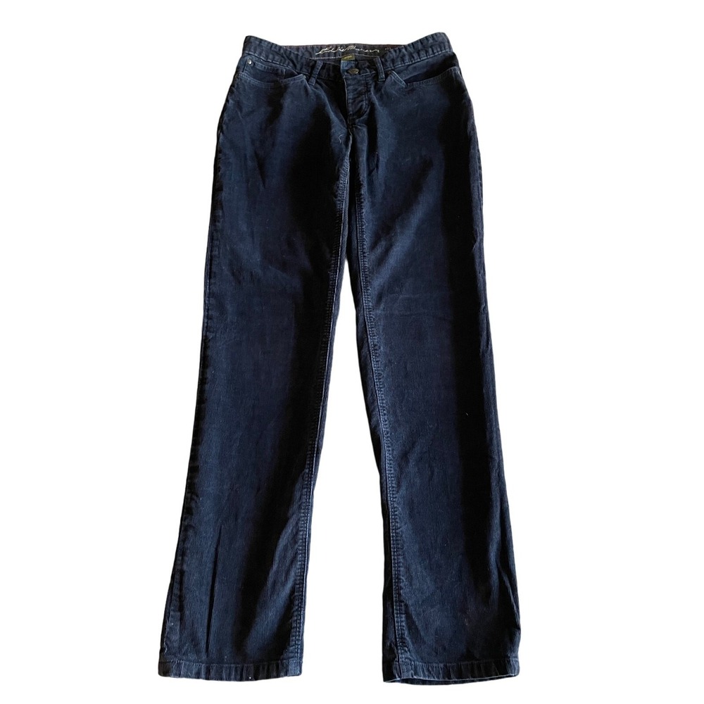 Eddie Bauer Womens Black Corduroy Size 2